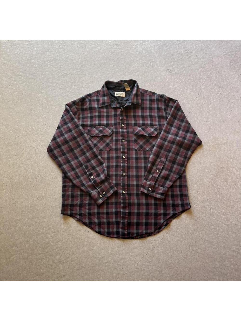 Vintage Y2K Northwest Territory Plaid Button Up Shirt